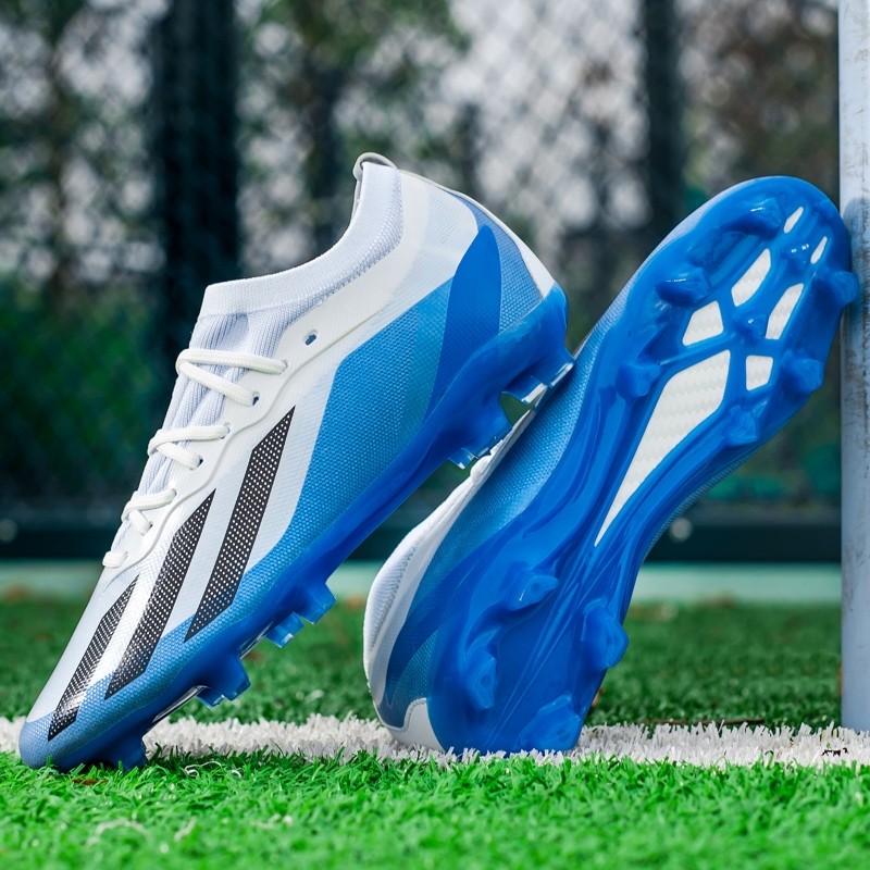 2023 ใหม่ฟุตบอลโลก Macy รองเท้าฟุตบอลเดียวกันผู้ใหญ่เด็กสตั๊ดรองเท้ากีฬาการฝึกอบรมกลางแจ้งขนาด 35 ~ 45