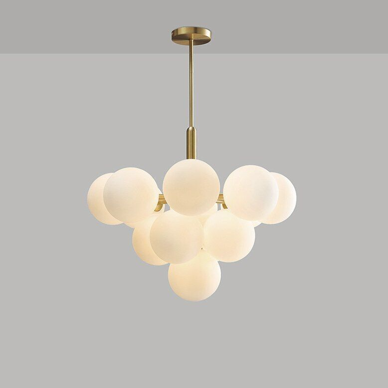 Living Room Pendant Light Home Decor Ceiling Chandelier Modern Luxury Glass Ball