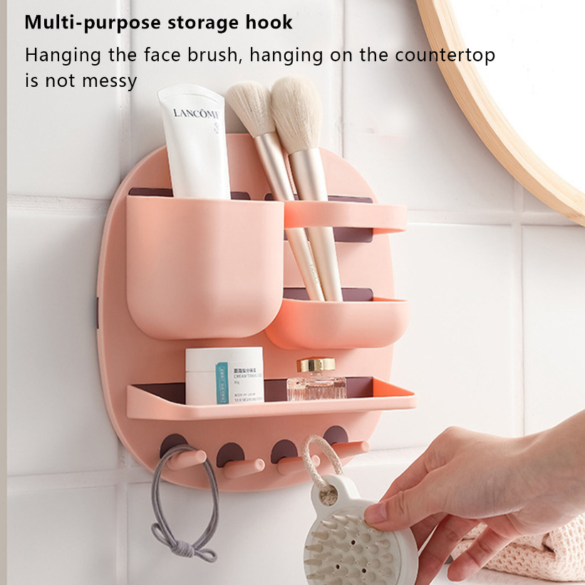 Bathroom Shower Shelf Shampoo Soap Holder Storage Rack Organiser Hanging
