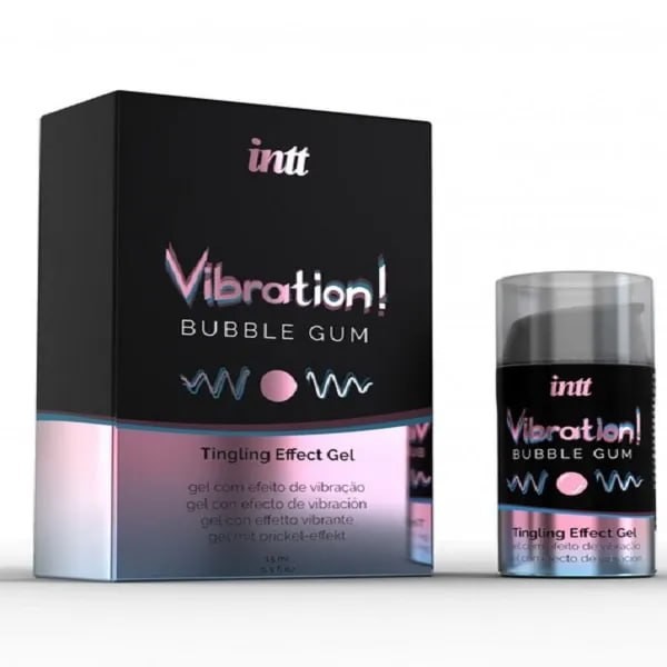 Brazil Intt-Vibration! Bubble Gum Tingling Gel-17ml